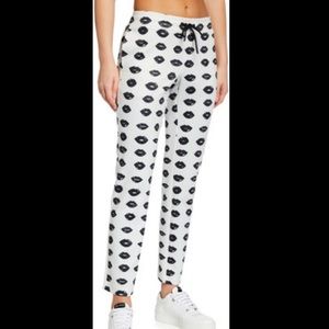 Pam & Gela Lip Print Joggers